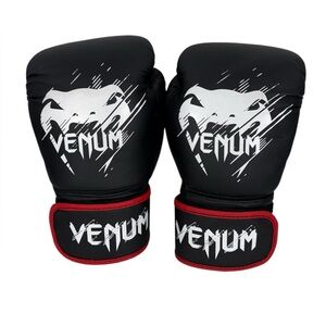 Venum Kids Contender Training Boxing Gloves 8 Oz Black Red